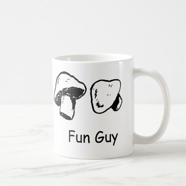 Fun Guy, Fungi Coffee Mug (Right)