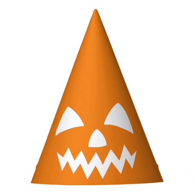 Fun Halloween boo face ghost scary Party Hat (Front)