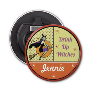 Fun Halloween - Drink Up Witches Bottle Opener