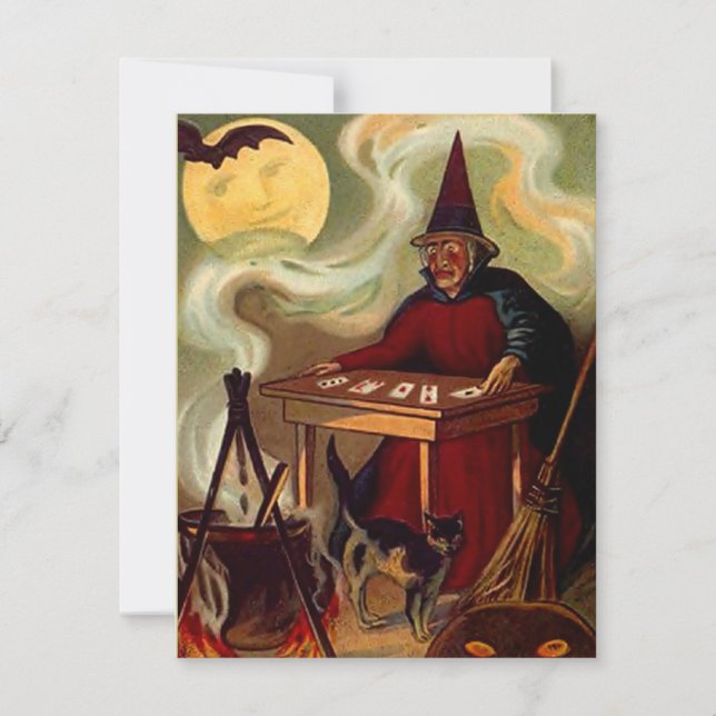 FUN HALLOWEEN FÊTE INVITATION ~ EZ POUR CUSTOMISER (Devant)