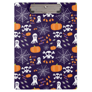 Fun Halloween Pattern Clipboard