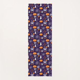 Fun Halloween Pattern Yoga Mat