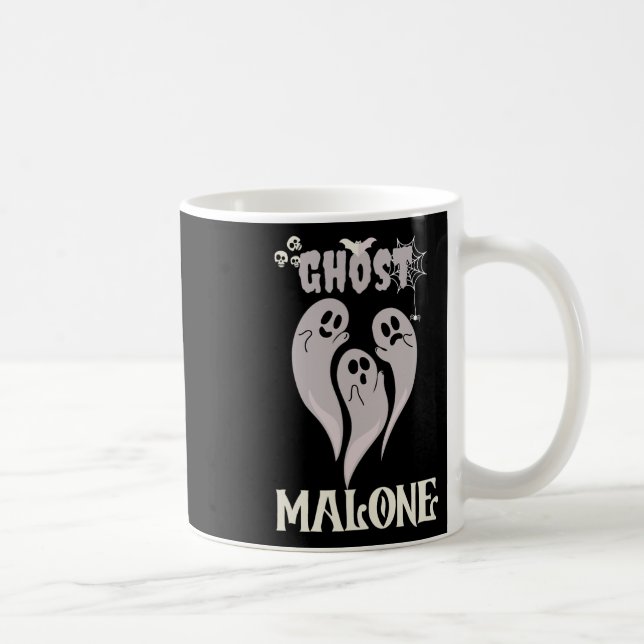 Fun Halloween Spooky Season Fall Season Cute Ghost Coffee Mug (Right)