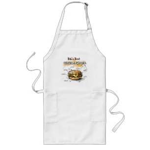 Fun Hamburger Art Personalized Grilling Apron