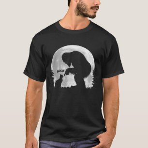 Fun Hand Boop Nose Bigfoot Sasquatch Cat T-Shirt