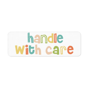 Fun Handle With Care design