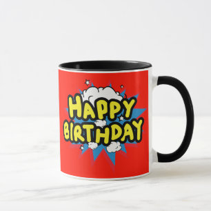 Fun Happy Birthday Mug
