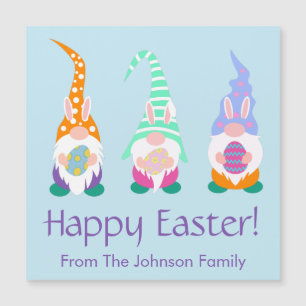 Fun Happy Easter Gnomes Bunny Spring Personalized