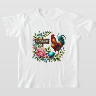 Fun Happy Easter rooster T-Shirt