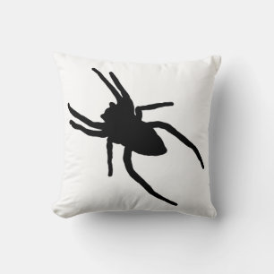 Fun Happy Halloween Spider Throw Pillow