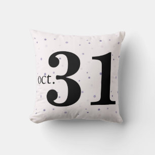 Fun Happy Halloween Throw Pillow