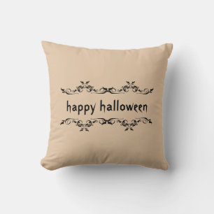 Fun Happy Halloween Throw Pillow