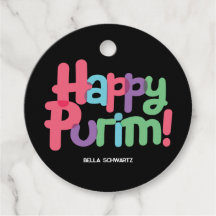 Fun Happy Purim Tag
