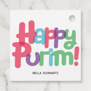 Fun Happy Purim Tag