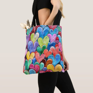 Fun Heart Pattern  Tote Bag