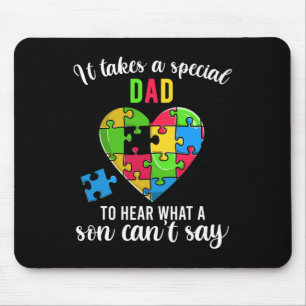 Fun Heart Puzzle Mouse Pad