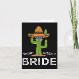 Fun Hilarious Bride Humour _ Funny Saying Bride  Card