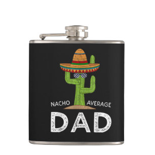 Fun Hilarious Dad Joke _ Funny Saying Dad Hip Flask