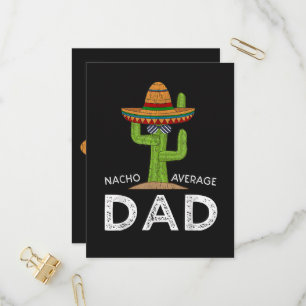 Fun Hilarious Dad Joke _ Funny Saying Dad Invitation Postcard