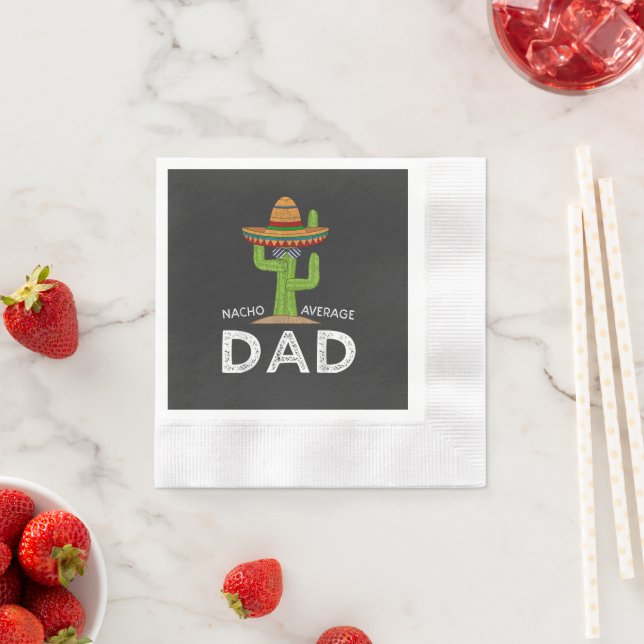 Fun Hilarious Dad Joke _ Funny Saying Dad Napkin (Insitu)
