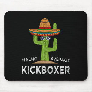 Fun Hilarious Kickboxer Meme Funny Kickboxing  Mouse Pad