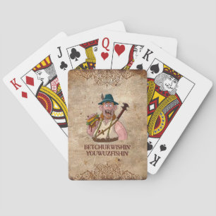 Fun HillBilly Grill Denmark Playing Cards! Cards