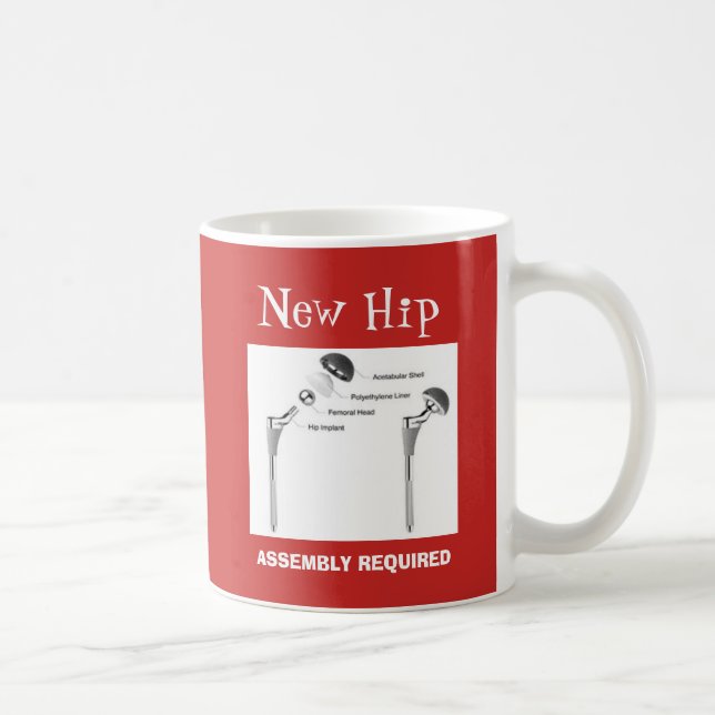 Fun Hip Surgery - Assembly Required Coffee Mug (Right)