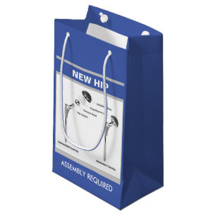 Fun Hip Surgery - Assembly Required Small Gift Bag