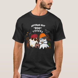 Fun Hiphop Halloween Nuthing but boo thangs T-Shirt