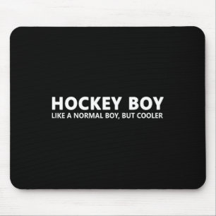 Fun Hockey Son Ice Hockey Boy  Mouse Pad