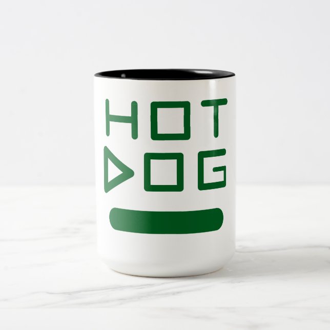 Fun Hot Dog café Mug (Centre)