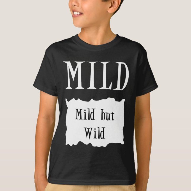 Fun Hot Taco Sauce Group Halloween Costume Mild Bu T-Shirt (Front)