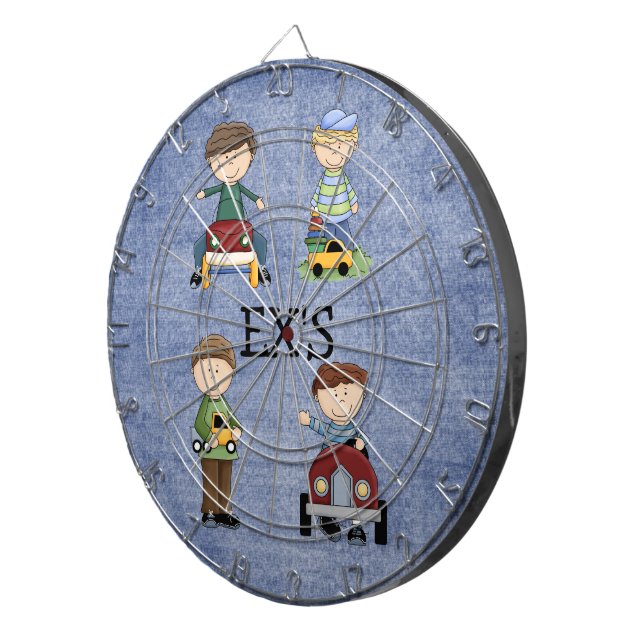 Fun Humour Dart Board Images Photos Ex's (Front Right)