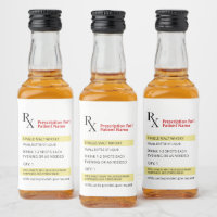 Fun Humour Novelty Rx PrescriptionLabel