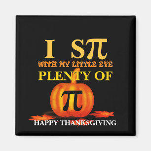 Fun I SPY PUMPKIN PIE Thanksgiving Magnet