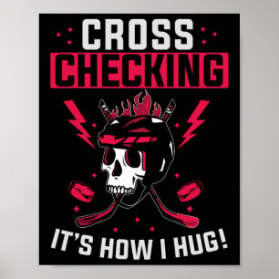 Fun Ice Hockey  Ice Hockey Lover Coach Poster