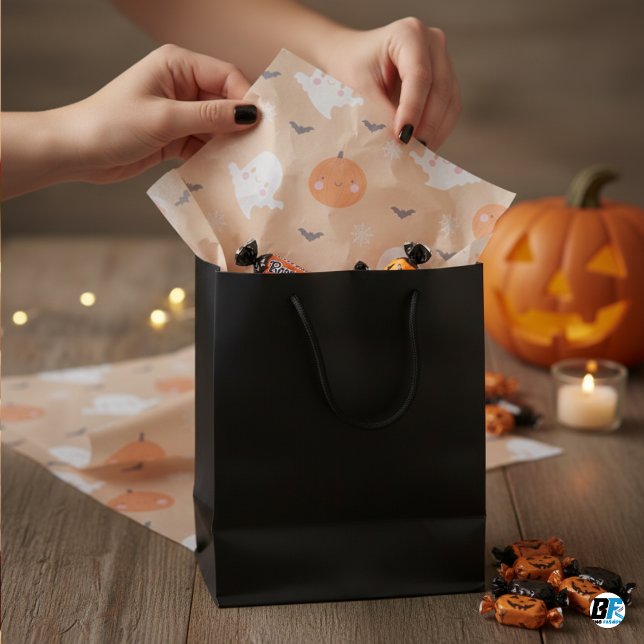 Fun Illustrative Maximalist Halloween Tissue Paper (Creator Uploaded)