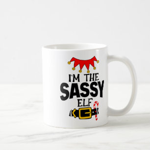 Fun Im The Sy Elf Costumes Christmas Family Matchi Coffee Mug