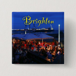 Fun in Brighton! 2 Inch Square Button