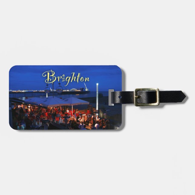 Fun in Brighton! Luggage Tag (Front Horizontal)