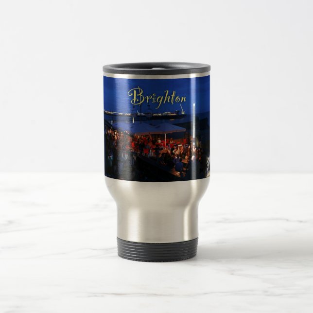 Fun in Brighton! Travel Mug (Center)