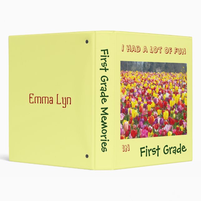 Fun in First Grade binders Memories School (Background)