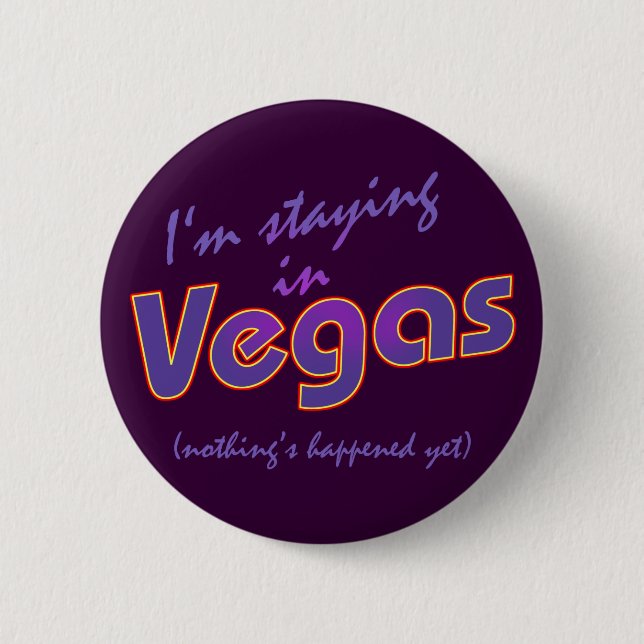 Fun in Las Vegas 2 Inch Round Button (Front)