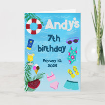 Fun In The Pool Swimming Pool Birthday Party