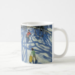 Fun in the snow Morzine France Coffee Mug