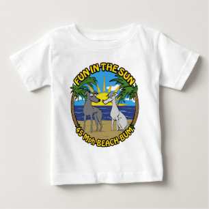 FUN IN THE SUN 45 Mph BEACH BUM Baby T-Shirt