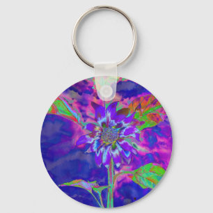 Fun in the Sun Blue Keychain