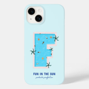 Fun in the Sun F-Shaped Pool Case-Mate iPhone 14 Case