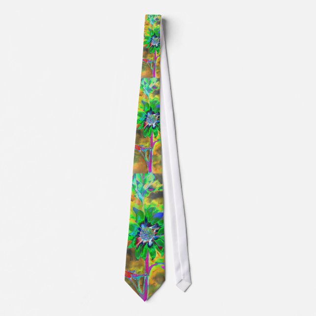Fun in the Sun green Tie (Front)