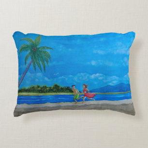 Fun in the Sun Run Accent Pillow